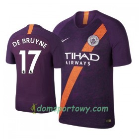 Koszulka Manchester City De Bruyne 17 Trzeci Koszulki Piłkarskie 2018-2019 Krótki Rękaw